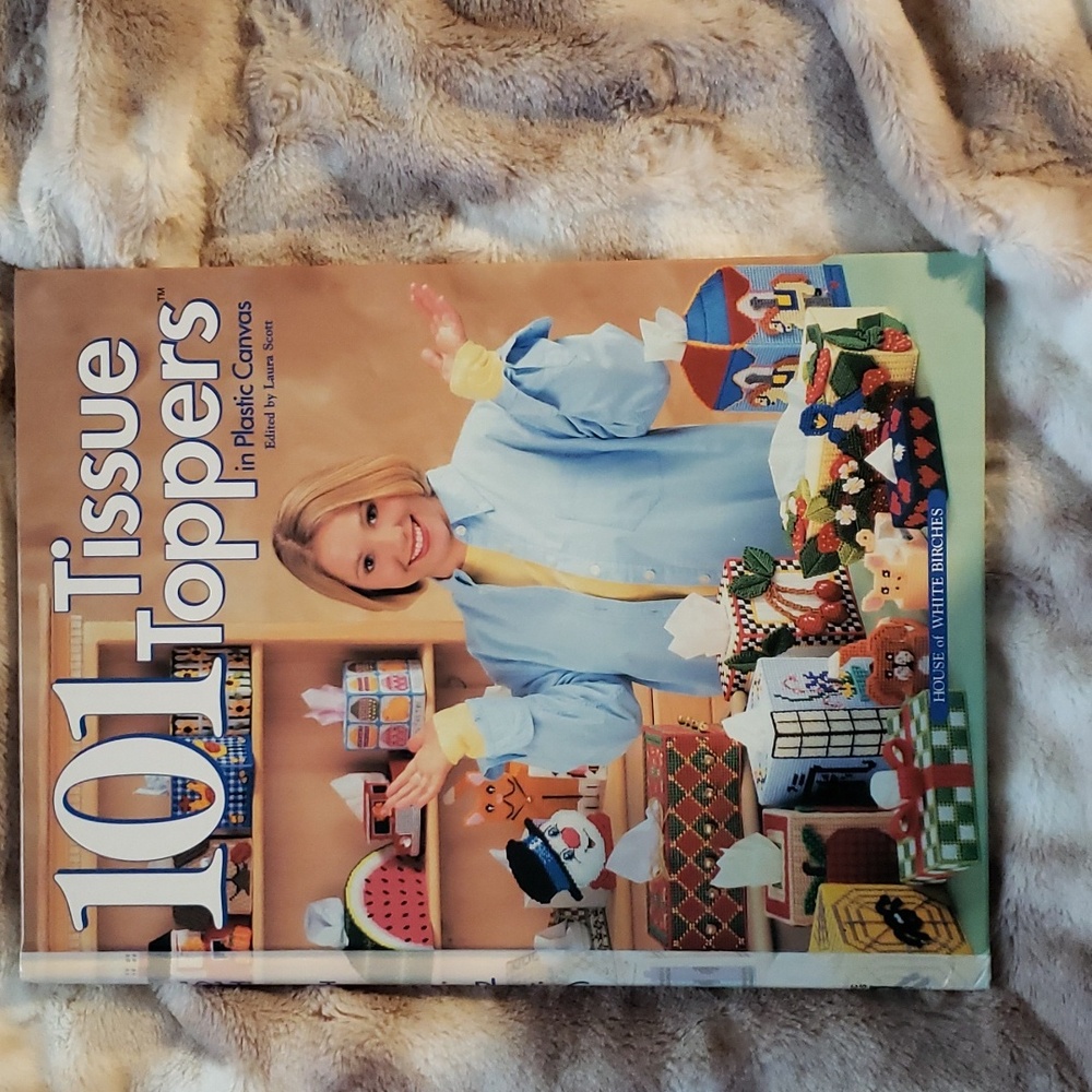 Plastic canvas book